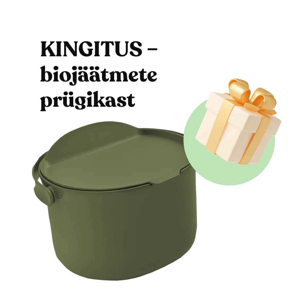 Premium Bokashi Stardikomplekt Essential oliiviroheline - Koduwärk