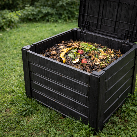 komposter haiseb liiga märja komposti tõttu