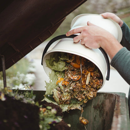 Biojäätmete komposter Bokashi Organko Essential valge komplekt 2 x 15,3 L