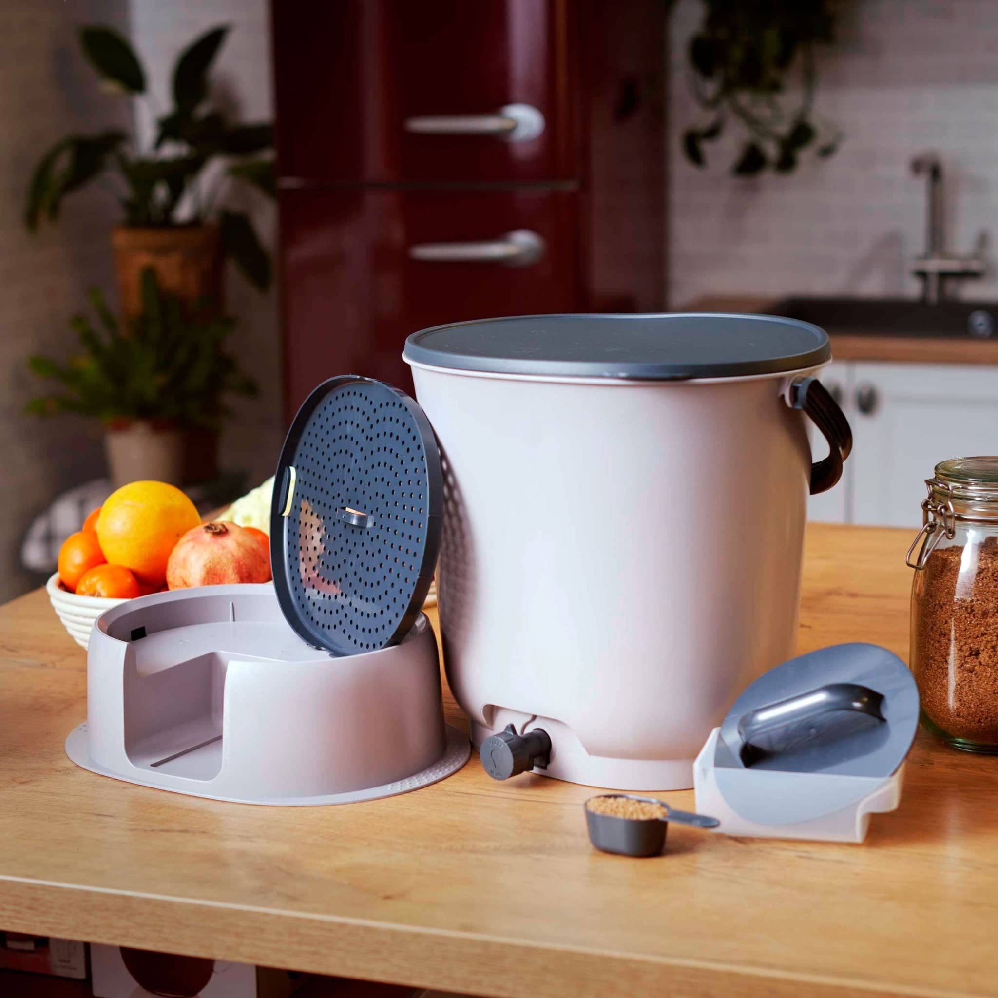 Biojäätmete komposter Bokashi Organko Essential cappuccino 15,3 L - Koduwärk
