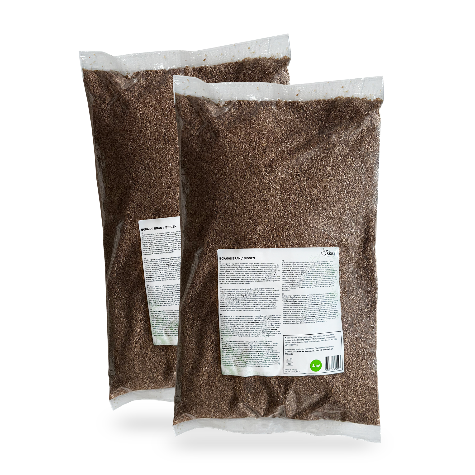 Bokashi kliid Biogen 2 x 1 kg