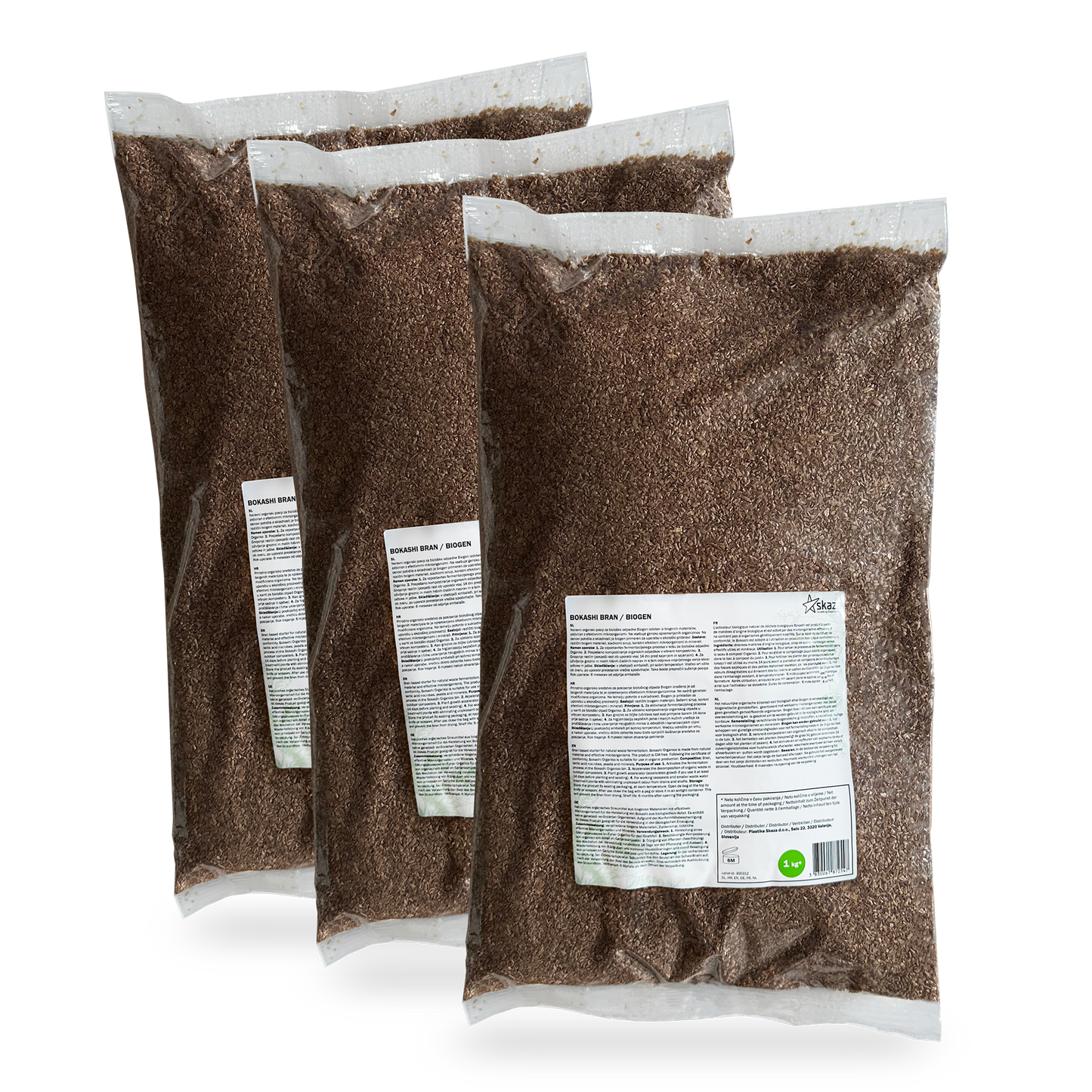 Bokashi kliid Biogen 3 x 1 kg