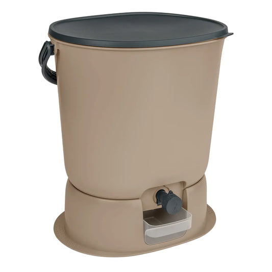 Biojäätmete komposter Bokashi Organko Essential cappuccino 15,3 L