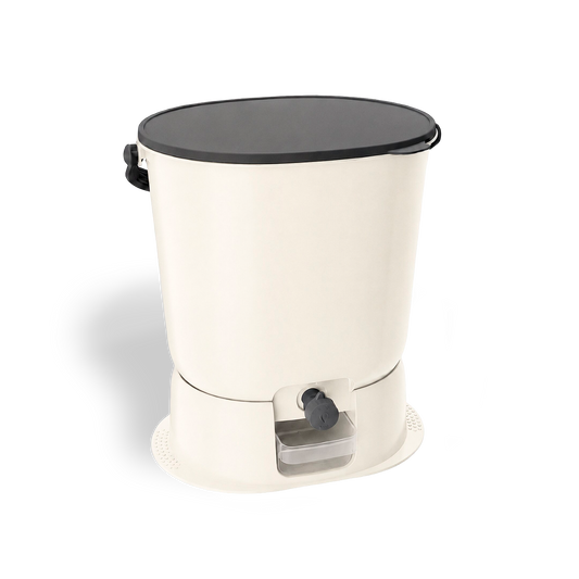 Bokashi komposter - Organko Essential valge 15,3 L