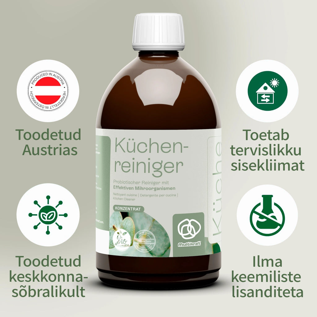 Probiootiline köögi puhastusvahend - Multikraft kontsentraat 500 ml