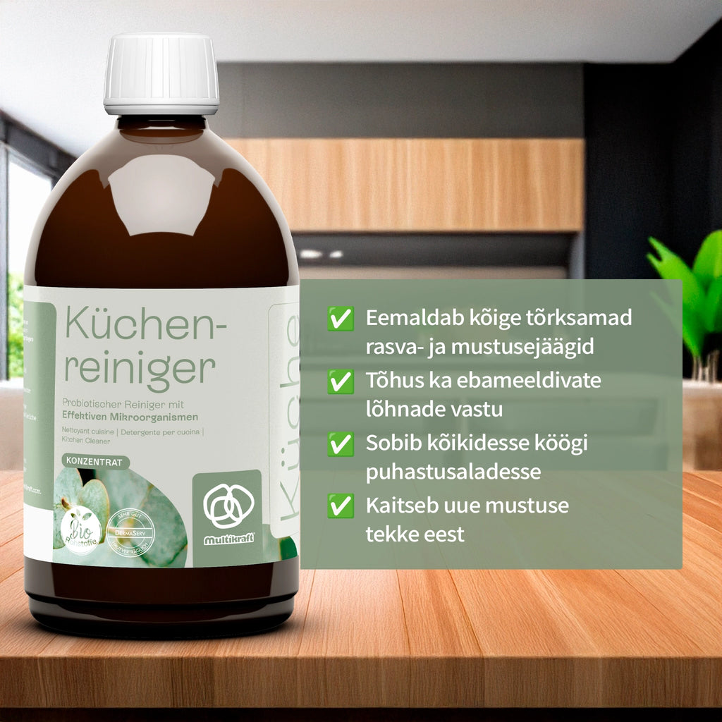 Probiootiline köögi puhastusvahend - Multikraft kontsentraat 500 ml