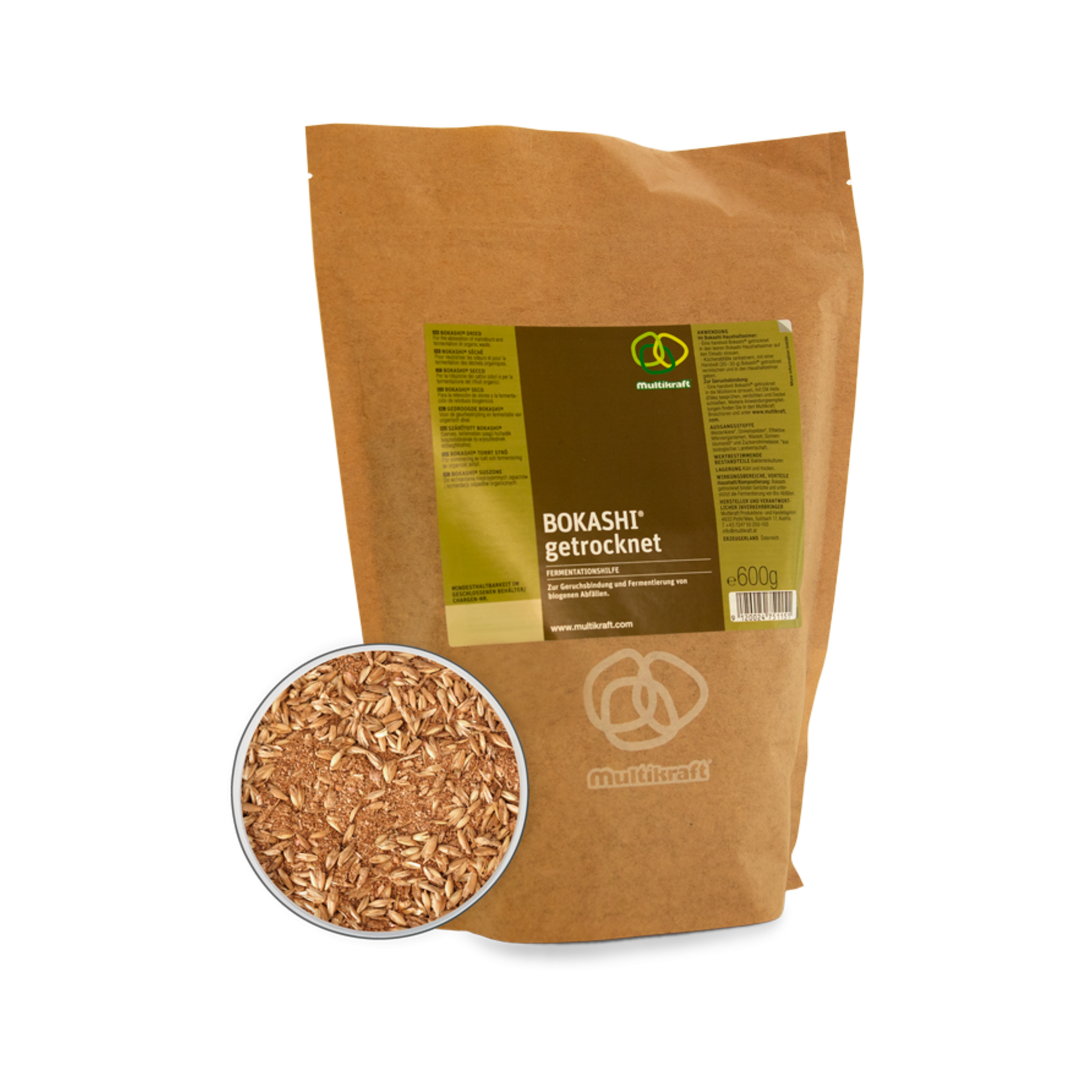 Bokashi kliid - Multikraft 0,6 kg