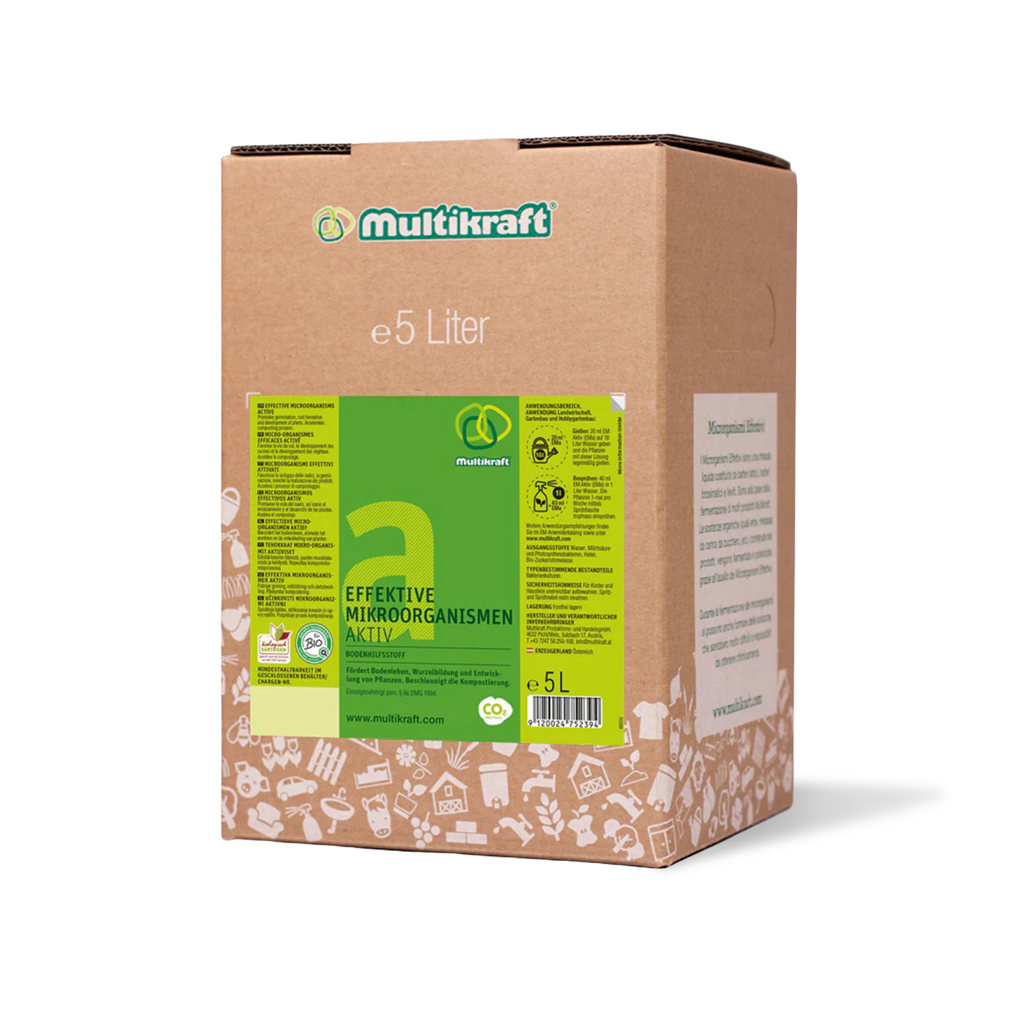 EM Active efektiivsed mikroorganismid - Multikraft 5L