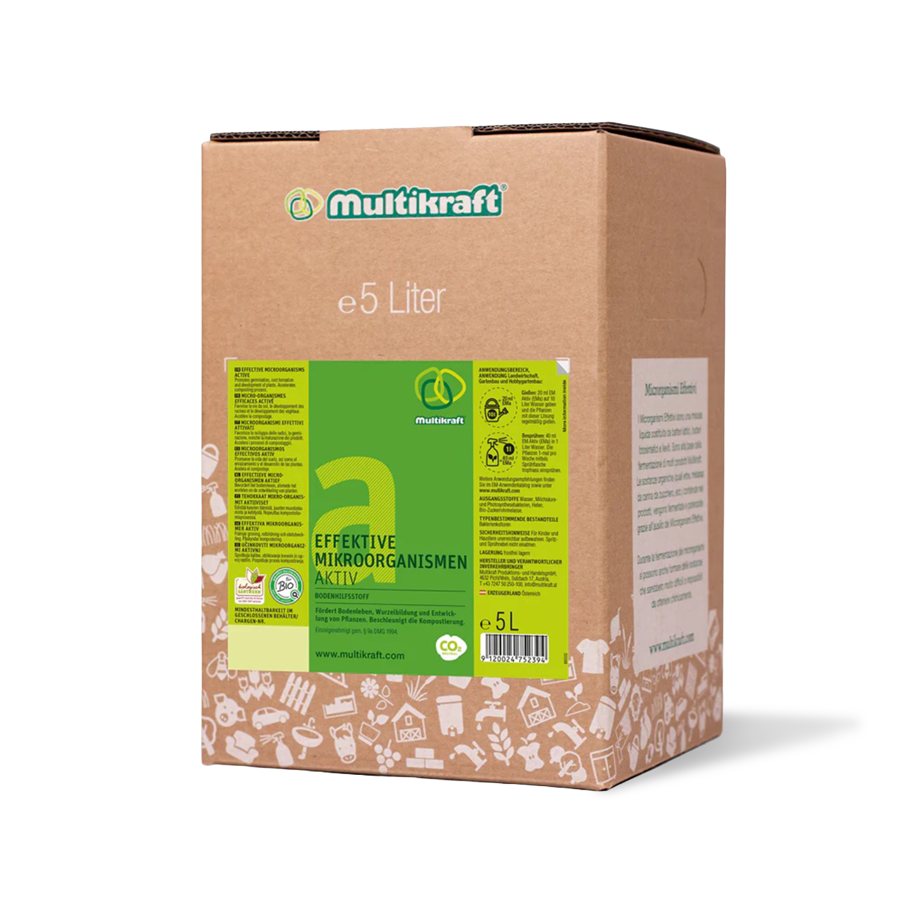 EM Active efektiivsed mikroorganismid - Multikraft 5L