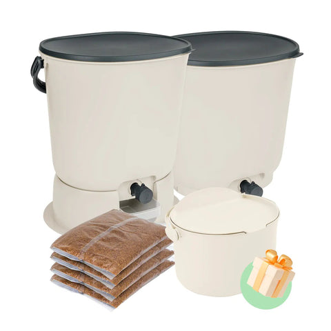 Premium Bokashi Stardikomplekt Essential valge