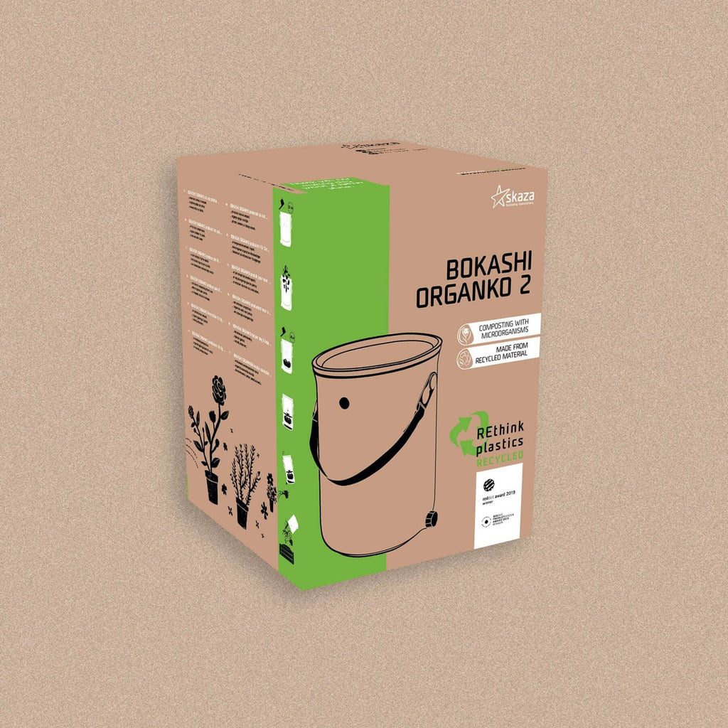 Bokashi Organko 2 köögikomposter valge 9,6 L - Koduwärk